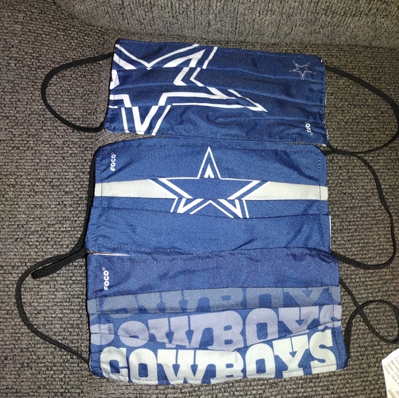 DALLAS COWBOYS FACE MASK - Picture 5 of 9